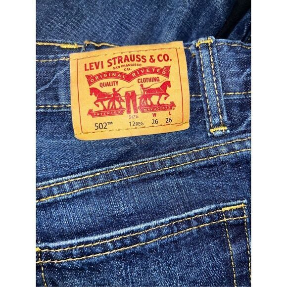 Levi’s 502 regular taper jeans size 12 youth - Picture 6 of 6